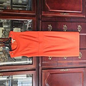 FREE W/ $10 PURCHASE Banana Republic Orange Sleeveless Dress